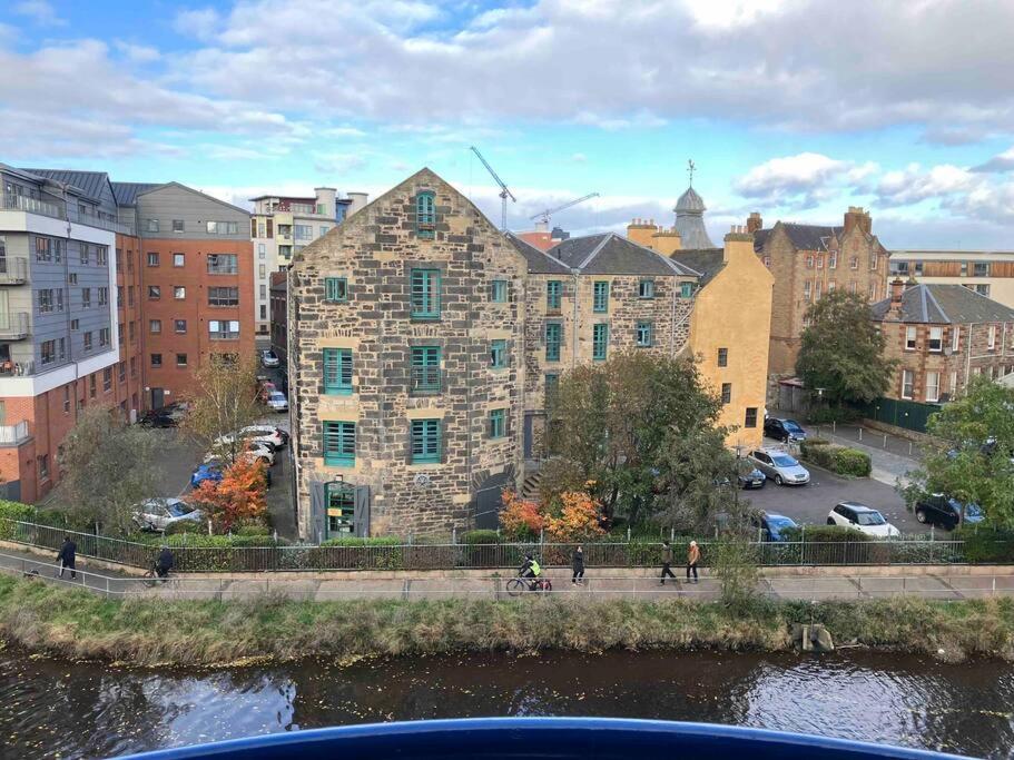 My Waterfront Apartment, Views Over Water Of Leith Edimburgo Exterior foto