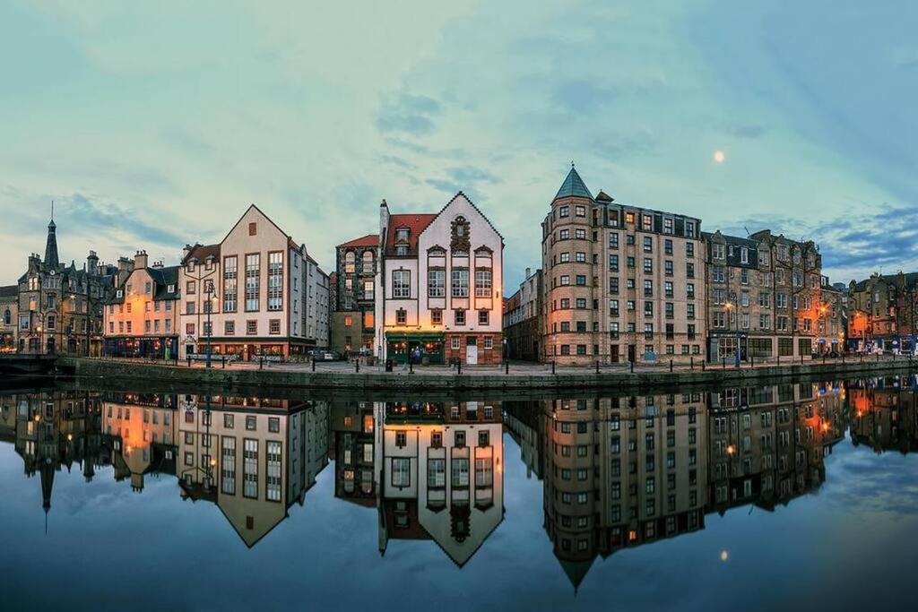 My Waterfront Apartment, Views Over Water Of Leith Edimburgo Exterior foto